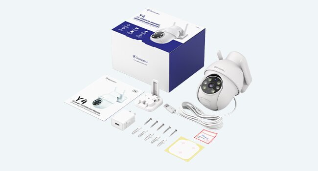 GALAYOU 2K Security WIFI-kamera hinta ja tiedot | Valvontakamerat | hobbyhall.fi