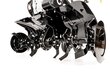 Bensiinimoottorilla karkaisukone Cedrus 40 cm Honda GP200 hinta ja tiedot | Nurmikon ilmaajat ja jyrsimet | hobbyhall.fi
