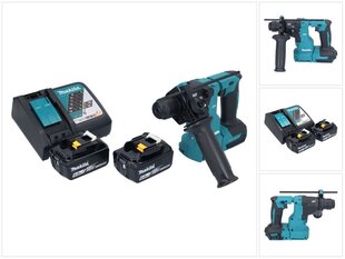 Poravasara Makita Dhr 183 RG1, 18 V, akulla ja laturilla hinta ja tiedot | Iskuporakoneet | hobbyhall.fi