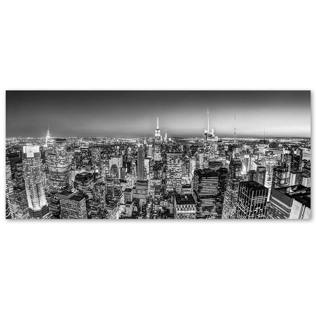 Canvas Print, New Yorkin taivaanranta 150x50 hinta ja tiedot | Taulut | hobbyhall.fi