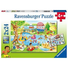 Ravensburger-palapeli, 2x24 kpl hinta ja tiedot | Palapelit | hobbyhall.fi