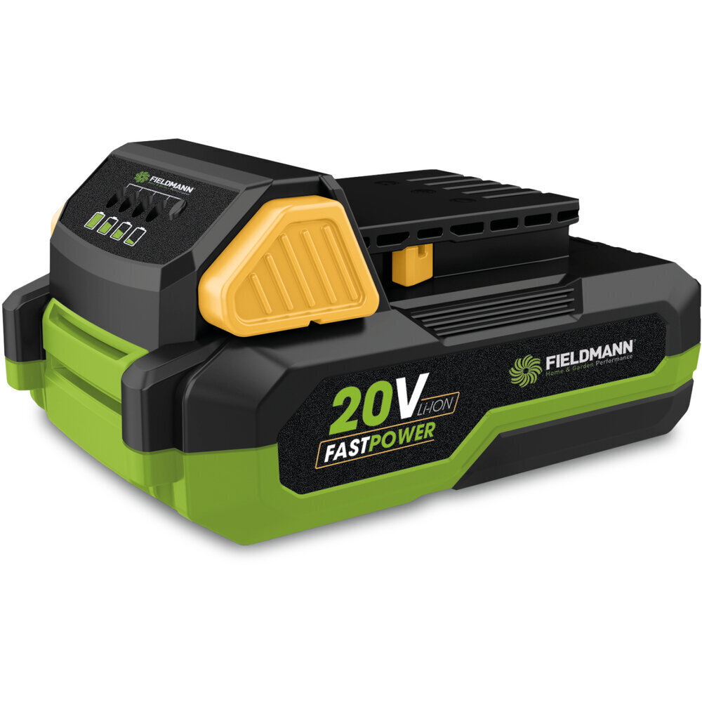 Fieldmann FAST POWER 20V akku FDUZ 79020, Li-Ion 20V/2000 mAh hinta ja tiedot | Puutarhatyökalujen tarvikkeet | hobbyhall.fi