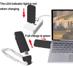 USB LED yölukuvalo hinta ja tiedot | Lastenhuoneen valaisimet | hobbyhall.fi