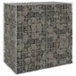 vidaXL Gabion-kivikori kansilla galvanoitu teräs 100x60x100 cm hinta ja tiedot | Aidat ja tarvikkeet | hobbyhall.fi