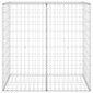 vidaXL Gabion-kivikori kansilla galvanoitu teräs 100x60x100 cm hinta ja tiedot | Aidat ja tarvikkeet | hobbyhall.fi