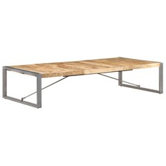 vidaXL Sohvapöytä 180x90x40 cm karkea mangopuu hinta ja tiedot | Sohvapöydät | hobbyhall.fi