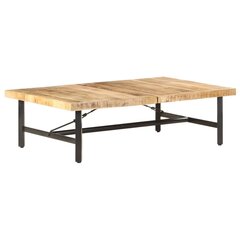 vidaXL Sohvapöytä 142x90x42 cm täysi mangopuu hinta ja tiedot | Sohvapöydät | hobbyhall.fi