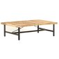 vidaXL Sohvapöytä 142x90x42 cm täysi mangopuu hinta ja tiedot | Sohvapöydät | hobbyhall.fi