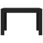 vidaXL Ruokapöytä musta 120x60x76 cm lastulevy hinta ja tiedot | Ruokapöydät | hobbyhall.fi