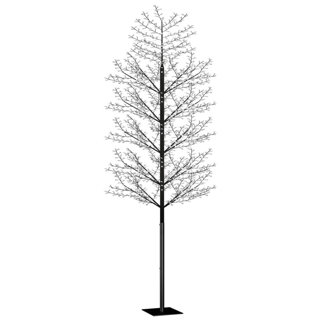 vidaXL Joulukuusi 2 000 lämpimän valk. LED-valoa kirsikankukka 500 cm hinta ja tiedot | Joulukoristeet | hobbyhall.fi