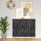 vidaXL Itseliimautuva huonekalukalvo musta kivi 500x90 cm PVC hinta ja tiedot | Ikkunakalvot ja kontaktimuovit | hobbyhall.fi