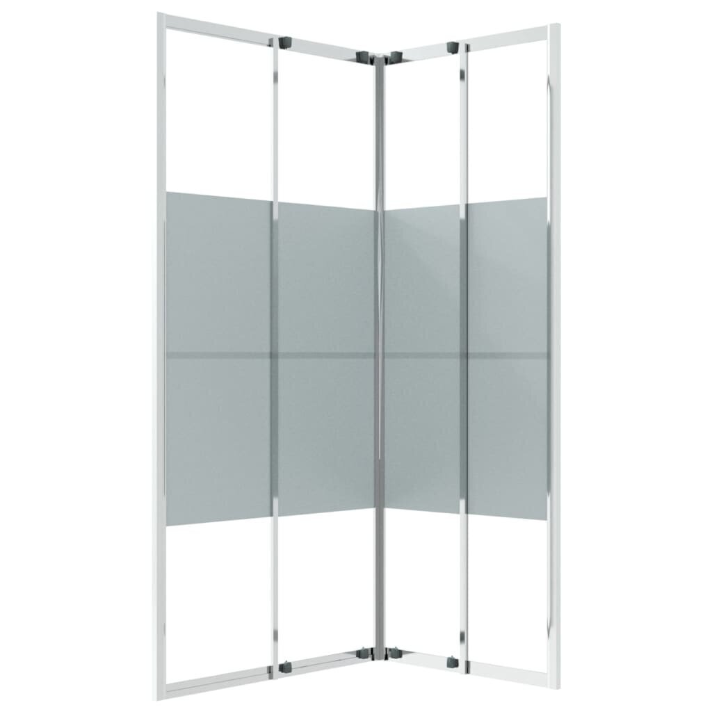 vidaXL Suihkukaappi ESG 90x70x180 cm hinta ja tiedot | Suihkukaapit ja suihkunurkat | hobbyhall.fi