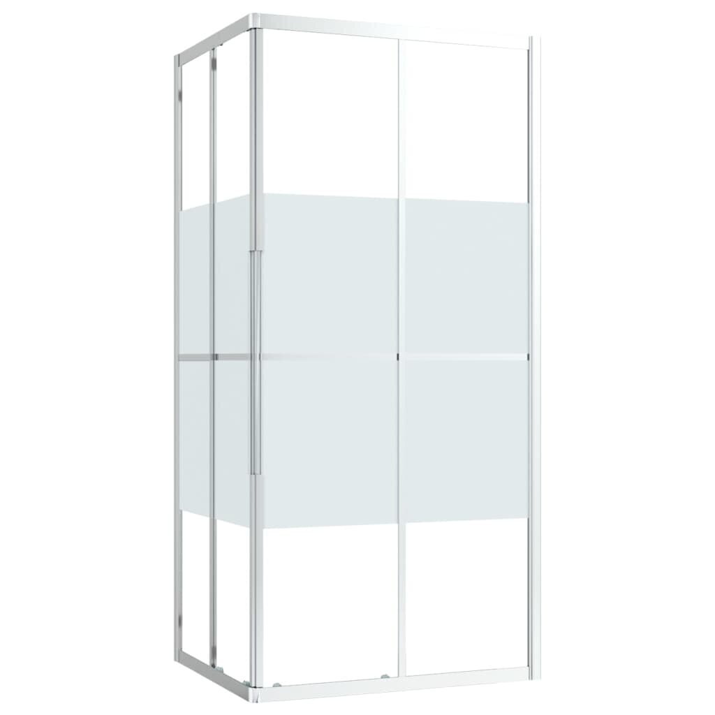 vidaXL Suihkukaappi ESG 90x70x180 cm hinta ja tiedot | Suihkukaapit ja suihkunurkat | hobbyhall.fi