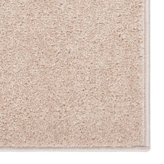 vidaXL Lyhytnukkainen matto 200x290 cm tumma beige hinta ja tiedot | Isot matot | hobbyhall.fi