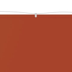 vidaXL Pystymarkiisi terrakotta 100x270 cm Oxford kangas hinta ja tiedot | Aurinkovarjot ja markiisit | hobbyhall.fi