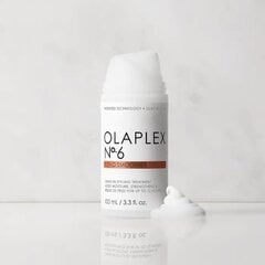 Hiusten muotoiluvoide Olaplex No.6 Bond Smoother Cream 100ml hinta ja tiedot | Naamiot, öljyt ja seerumit | hobbyhall.fi