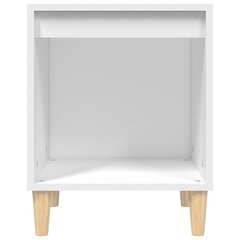 vidaXL Yöpöydät 2 kpl valkoinen 40x35x50 cm hinta ja tiedot | Yöpöydät | hobbyhall.fi