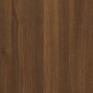 vidaXL Sohvapöytä ruskea tammi 60x50x36,5 cm tekninen puu hinta ja tiedot | Sohvapöydät | hobbyhall.fi