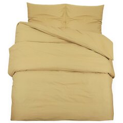 vidaXL Pussilakanasetti taupe 200x200 cm puuvilla hinta ja tiedot | Pussilakanat | hobbyhall.fi