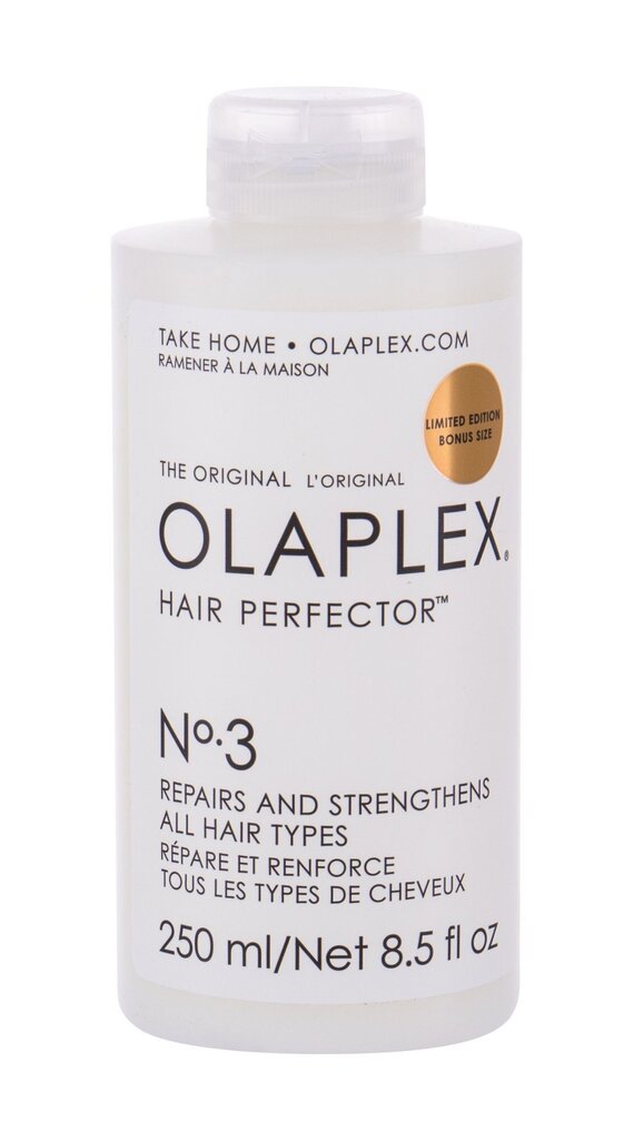 Olaplex Hair Perfector No. 3 250 ml hinta ja tiedot | Naamiot, öljyt ja seerumit | hobbyhall.fi