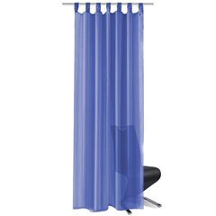 vidaXL Voileeverhot 2 kpl 140x245 cm Syvänsininen hinta ja tiedot | Verhot | hobbyhall.fi