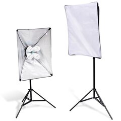 vidaXL Valoteline ja softbox 2 kpl hinta ja tiedot | Valokuvaustarvikkeet | hobbyhall.fi