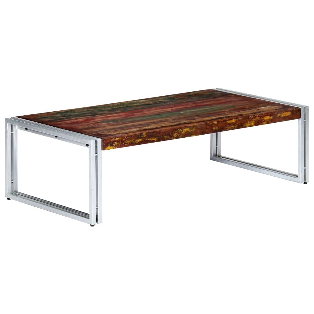 vidaXL Sohvapöytä 120x60x35 cm kierrätetty täyspuu hinta ja tiedot | Sohvapöydät | hobbyhall.fi
