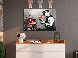 DIY kangas maalaus - Mario (Banksy) hinta ja tiedot | Maalaa numeroiden mukaan | hobbyhall.fi