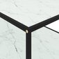 vidaXL Sohvapöytä valkoinen 120x60x35 cm karkaistu lasi hinta ja tiedot | Sohvapöydät | hobbyhall.fi