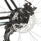 vidaXL Maastopyörä 21 vaihdetta 29" renkaat 48 cm runko musta hinta ja tiedot | Polkupyörät | hobbyhall.fi
