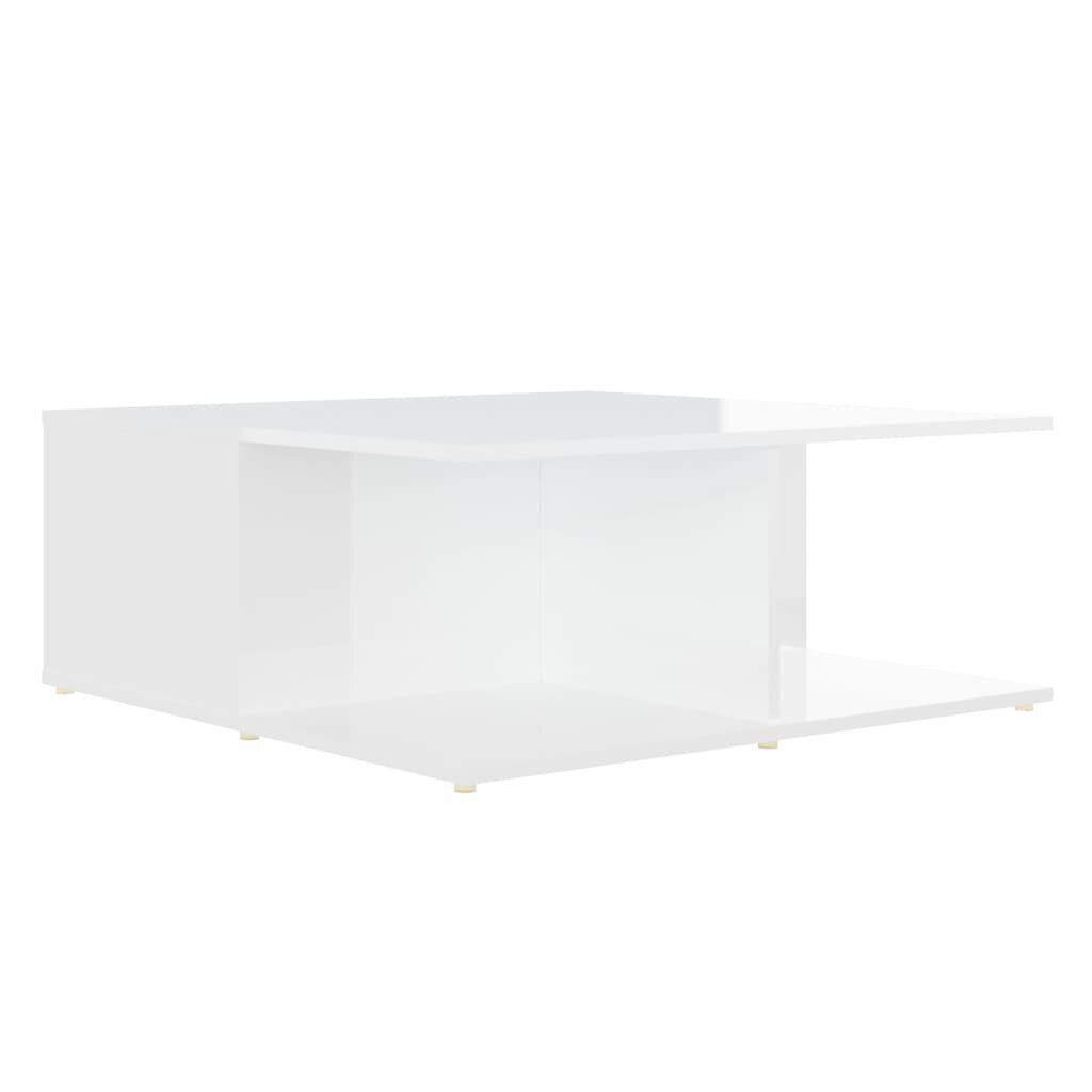 vidaXL Sohvapöytä valkoinen 80x80x31 cm lastulevy hinta ja tiedot | Sohvapöydät | hobbyhall.fi
