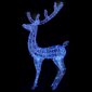 vidaXL XXL Jouluporo akryyli 250 LED-valoa 180 cm sininen hinta ja tiedot | Juhlakoristeet | hobbyhall.fi