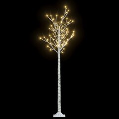 vidaXL Joulukuusi 180 LED 1,8 m lämmin valkoinen paju ulos/sisälle hinta ja tiedot | Joulukoristeet | hobbyhall.fi