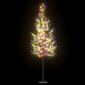 vidaXL Joulukuusi 600 värikästä LED-valoa kirsikankukka 300 cm hinta ja tiedot | Joulukoristeet | hobbyhall.fi