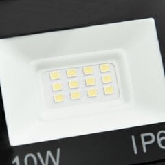 vidaXL LED-valonheittimet 2 kpl 10 W kylmä valkoinen hinta ja tiedot | Retkilamput | hobbyhall.fi