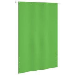 vidaXL Parvekkeen suoja vaaleanvihreä 160x240 cm Oxford kangas hinta ja tiedot | Aurinkovarjot ja markiisit | hobbyhall.fi