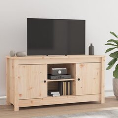 vidaXL TV-taso 103x36,5x52 cm täysi mänty hinta ja tiedot | TV-tasot | hobbyhall.fi