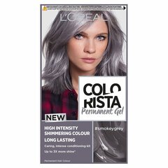 Geeli hiusväri L'Oreal Colorista, #SmokeyGrey hinta ja tiedot | Hiusvärit | hobbyhall.fi