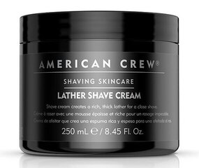 American Crew Shave Lather partavaahto 250 ml hinta ja tiedot | Parranajo ja karvanpoisto | hobbyhall.fi