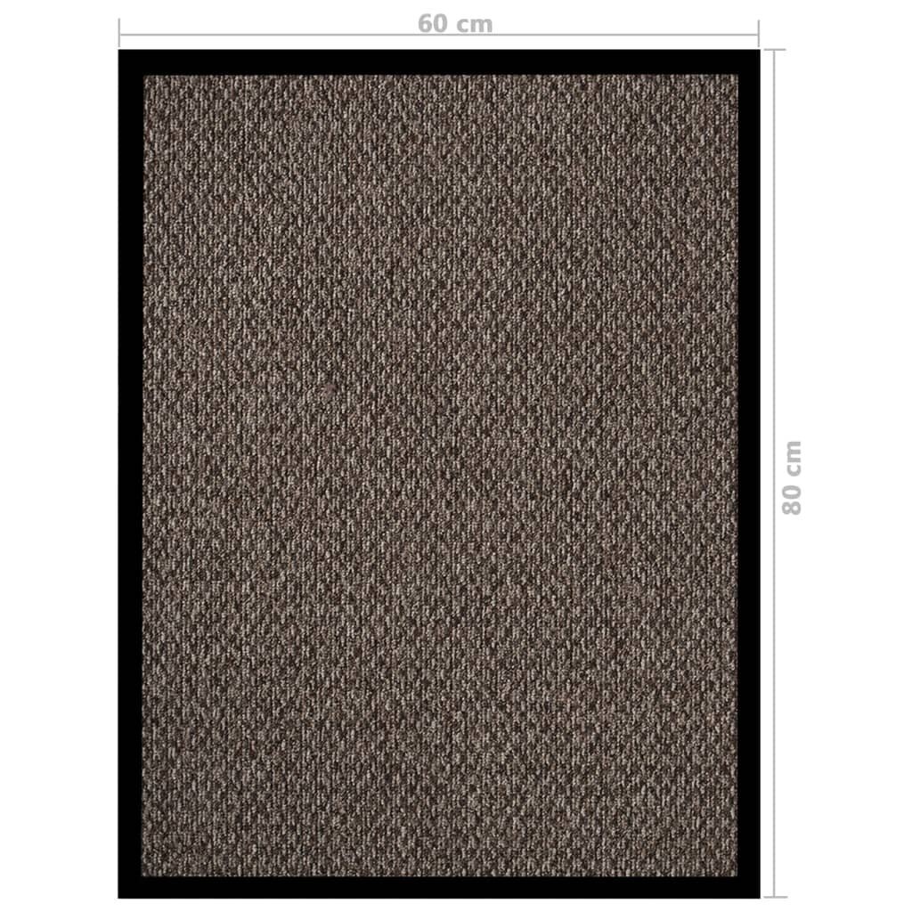 vidaXL Ovimatto beige 60x80 cm hinta ja tiedot | Ovimatot | hobbyhall.fi