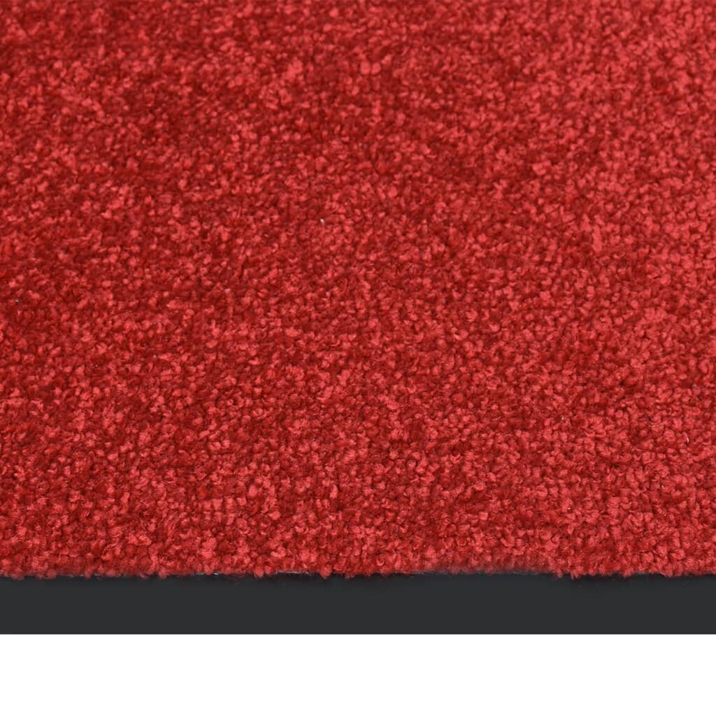 vidaXL Ovimatto punainen 80x120 cm hinta ja tiedot | Ovimatot | hobbyhall.fi