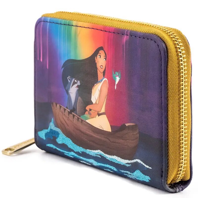 Loungefly: Disney Pocahontas Just Around the River Bend Zip Around Wallet (WDWA1860) hinta ja tiedot | Lasten asusteet | hobbyhall.fi