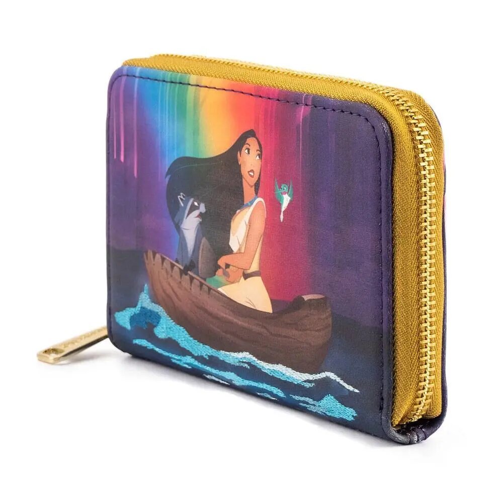Loungefly: Disney Pocahontas Just Around the River Bend Zip Around Wallet (WDWA1860) hinta ja tiedot | Lasten asusteet | hobbyhall.fi