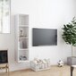 vidaXL Kirjahylly/TV-taso valkoinen 143x30x36 cm hinta ja tiedot | TV-tasot | hobbyhall.fi