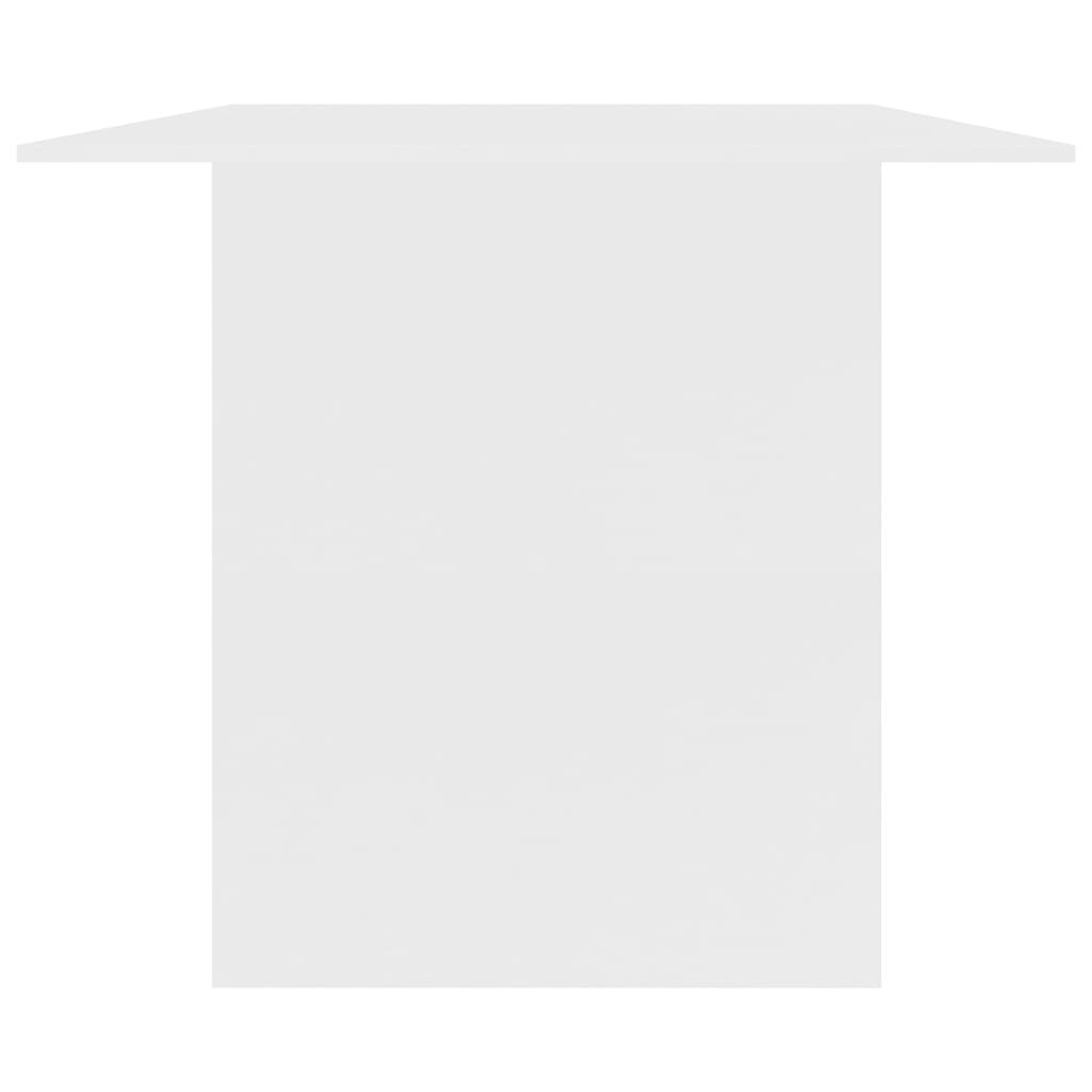 vidaXL Ruokapöytä valkoinen 180x90x76 cm lastulevy hinta ja tiedot | Ruokapöydät | hobbyhall.fi