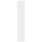 vidaXL Kirjahylly korkeakiilto valkoinen 36x30x171 cm lastulevy hinta ja tiedot | Hyllyt | hobbyhall.fi