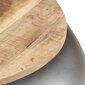 vidaXL Sohvapöytä harmaa 68x68x30 cm täysi mangopuu hinta ja tiedot | Sohvapöydät | hobbyhall.fi