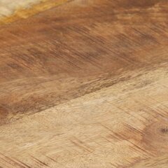 vidaXL Sohvapöytä musta 68x68x30 cm täysi mangopuu hinta ja tiedot | Sohvapöydät | hobbyhall.fi