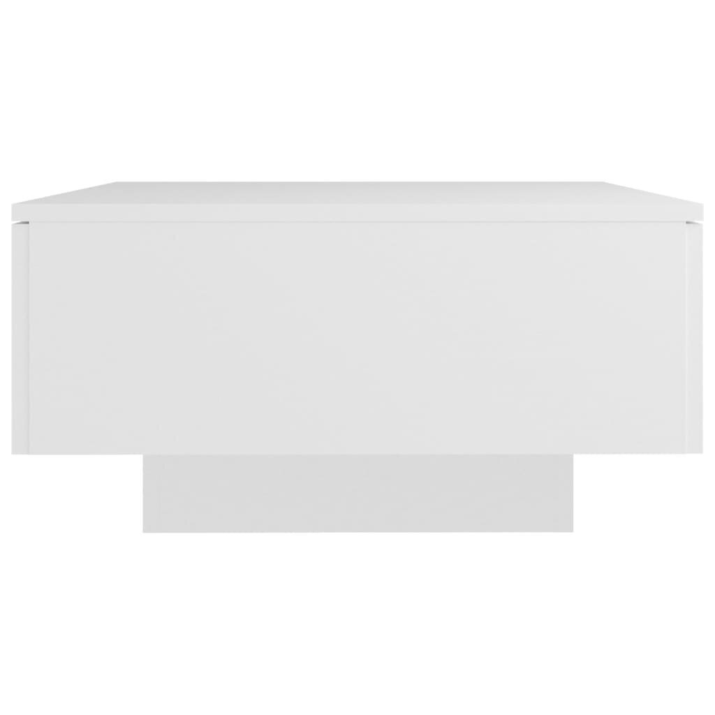 vidaXL Sohvapöytä valkoinen 90x60x31 cm lastulevy hinta ja tiedot | Sohvapöydät | hobbyhall.fi