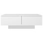 vidaXL Sohvapöytä valkoinen 90x60x31 cm lastulevy hinta ja tiedot | Sohvapöydät | hobbyhall.fi